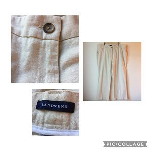 Lands’ End Linen Pants